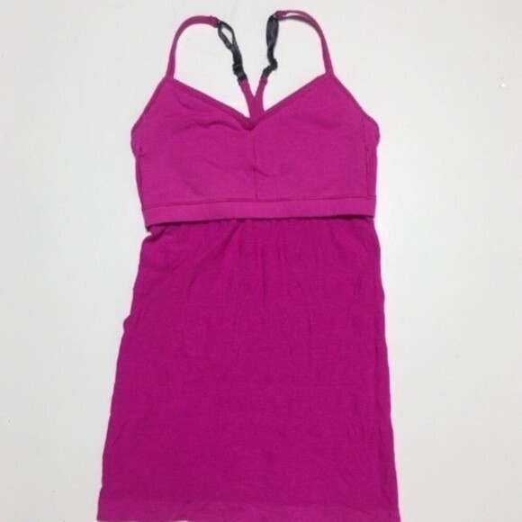 Lululemon Ebb & Flow Tank Paris Pink 4 - Picture 6 of 8